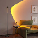 LED Floor Lamp Modern Simple Red Tall Standing Lights Adjustable Ambient Eye Protection Ljojo