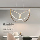 LED Pendant Light Stainless Steel Chandelier for Dining Living Island by Ljojo
