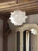 Ljojo Modern Japanese Wabi Sabi Silk Pendant Lights Chandelier for Home Decor