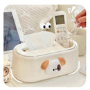 Ljojo Luxury Tissue Box Holder for Table - Home Decor & Makeup Storage