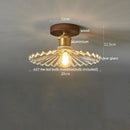 Ljojo LED Ceiling Lights: Modern Nordic Style Aluminum Glass Lamp for Indoor Living Room