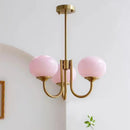 Nordic Minimalist Glass Chandelier for Living Room Interior Decoration by Ljojo