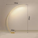 Modern Dimmable LED Floor Lamp for Carpet Decor | Standing Indoor Lighting Fixture by Ljojo