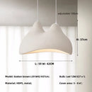 Ljojo Minimalist Pendant Light: Nordic Japanese Style, Soft Warm Glow for Dining Table & Bedroom