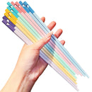 Ljojo Love Chopsticks: Reusable Alloy Korean Sushi Chopsticks, Non-Slip, 5 Pairs