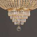 Ljojo Luxury Crystal Chandelier for High Ceiling Staircase European-Style Lighting