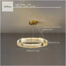 Ljojo Luxury Crystal Ceiling Pendant Lamp for Elegant Room Decor