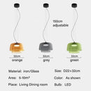 LED Glass Pendant Chandelier Minimalist Cafe Bar Decor Hanging Light by Ljojo