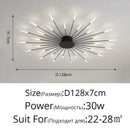 Gold Nordic Round LED Ceiling Chandelier Modern Minimalist Pendant Lamp for Home by Ljojo