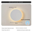 Ljojo LED Touch Sensor Wall Lamp - Modern Minimalist Style for Bedroom, Staircase, Porch