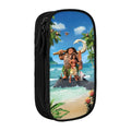 Ljojo Moana Kids Cartoon Pencil Case: Large Capacity, Office Supplies, Amazing Gift