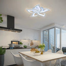 Ljojo Lotus Ceiling Chandelier: Modern Luxury LED Bedroom Lamp Art Decor Lighting
