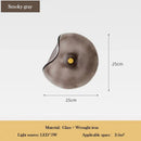 Nordic Luxury Glass Wall Lamps Round Minimalist for Living Room - Ljojo