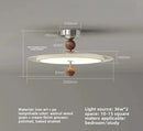 Ljojo French Style Pendant Light Modern Chandelier for Bedroom Living Room Dining Home Decor