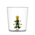 Ljojo 3D Christmas Glass Mug Cup - Snowflake Tree Snowman Design