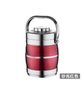 Ljojo 3-Layer Stainless Steel Insulated Bento Lunch Box - Large Capacity Pot