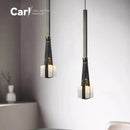 Modern Luxury Brown Leather Restaurant Pendant Lamp Designer Creative Personality Art Bar Counter Bedroom Bedside Lamp by Ljojo