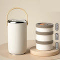Ljojo Stainless Steel Thermal Bentos Lunch Box - Vacuum Insulated for Outdoor & Office