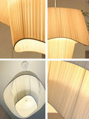 Nordic Fabric LED Chandelier for Dining Room Study Bedroom | Ljojo