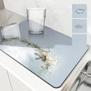 Flower Peony Drying Mat by Ljojo: Absorbent & Anti-Slip Table Mat for Cups & Decor