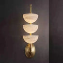 Ljojo Luxury Marble Copper Wall Lamp for Bedroom Living Room Dining Room