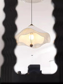 French Medieval Flowers Cloth Pendant Lights Retro Living Room Chandeliers by Ljojo