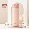 Ljojo 500ML Vacuum Flasks Tumbler, Stainless Steel Thermal Insulated Cup, Hot/Cold Drinkware