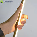 Modern Industrial Retro LED Floor Lamp by Ljojo: Long Line Art Creative Indoor Lighting