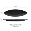 Ljojo Long Leaf Plate - Premium Ceramic Sushi Platter