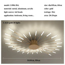 LED Crystal Chandelier Modern Creative Ceiling Lamp for Living Room by Ljojo