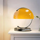 Bauhaus Table Lamp Orange Small - Modern Bedroom Living Room Night Mood Lighting by Ljojo