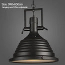 Industrial Retro LED Pendant Lamp Metal Chandelier for Stylish Indoor Lighting - Ljojo