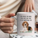 Every Meal & Every Bite Beagle Birthday Christmas Mugs | Ljojo White Ceramic 11 oz