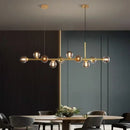 Nordic Glass Pendant Light Fixture for Dining Room Kitchen Chandelier by Ljojo