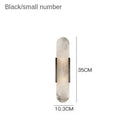 Ljojo Marble Wall Lamp: Modern LED Lighting Fixtures for Bedroom, Study, and Hotel
