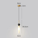 Copper Bedroom Dining Room Pendant Light by Ljojo - Elegant Chandelier for Room Decor