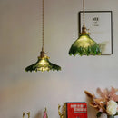 Green Glass Modern Pendant Lamp Chandelier Ljojo.