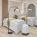 16 Inch LED Half Moon Lash Light 3000K-6000K Floor Ring Lamp for Beauty and Skincare by Ljojo