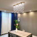 Elegant Oval Crystal Chandelier by Ljojo