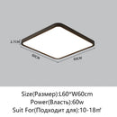 Ljojo LED Ceiling Light: Remote Dimming Modern Fixture for Home Decor