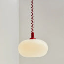 Ljojo Minimalist Glass Pendant Lamp for Living Room, Kitchen, Bedroom