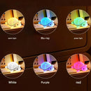 Ljojo LED Turtle Night Light Cute Silicone Animal Cartoon Soft Lamp - Children's Room Decoration