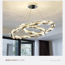 Ljojo Modern Minimalist LED Crystal Chandelier for Living Room 2025 - New Light Luxury Design