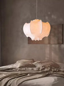 Japanese Wabi Sabi Silk Chandeliers | Modern Nordic Pendant Lights by Ljojo
