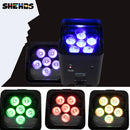 Ljojo™ 6x18W LED RGBAW+UV Par Light Battery Handle for Events