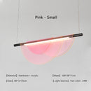 Medieval Bauhaus Acryl Bule/Amber LED Pendant Light Chandelier for Home Decor by Ljojo