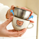 Ljojo 170ml Double Wall Stainless Steel Water Cup for Kids