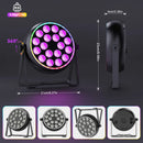 Ljojo™ RGBW LED Par Light 4IN1 DJ Party Lights with Remote Control