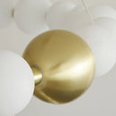 Ljojo Luxury Gold LED Pendant Chandelier for Dining Room & Bedroom