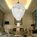 American Luxury Crystal Pendant Lights French Balloon Suspension Lights for Baby's Room by Ljojo